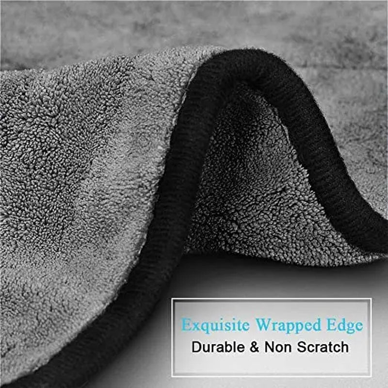 Thick Microfiber Car Drying Towels Ultra Absorbent Car Wash Cleaning Auto Detailing Towels Microfiber Cleaning Cloths