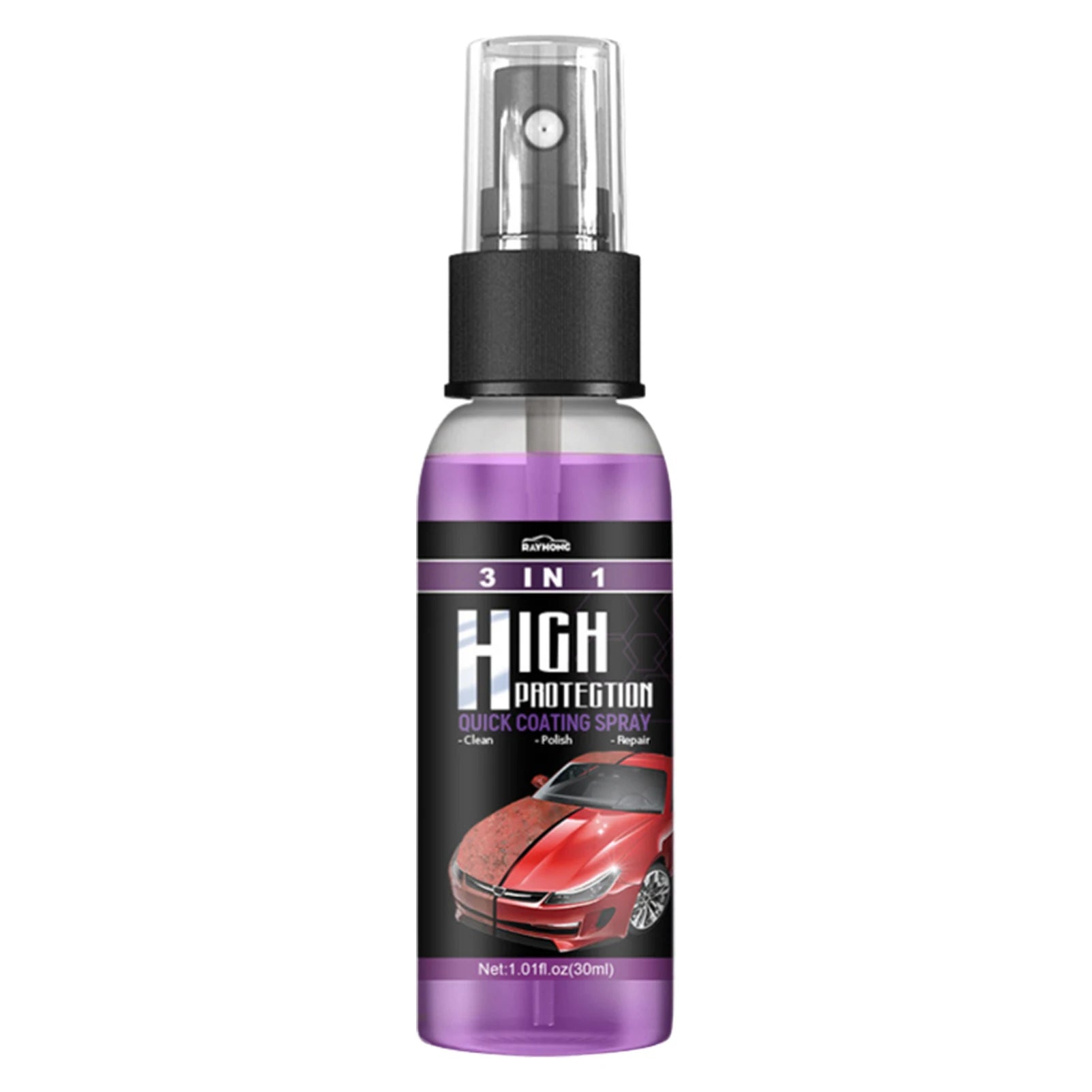 3 in 1 Car Ceramic Coating Spray Paint 30Ml/100Ml Auto Nano Ceramic Coating Polishing Spraying Wax Paint Scratch Repair Remover