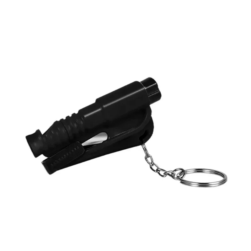 Compact 3-In-1 Car Safety Hammer, Window Breaker & Seat Belt Cutter, Emergency Rescue Tool for Vehicle Accessories