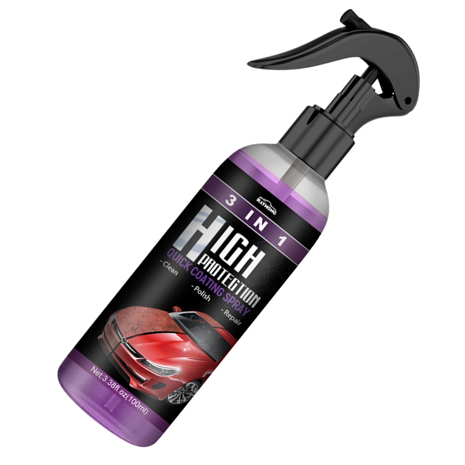 3 in 1 Car Ceramic Coating Spray Paint 30Ml/100Ml Auto Nano Ceramic Coating Polishing Spraying Wax Paint Scratch Repair Remover