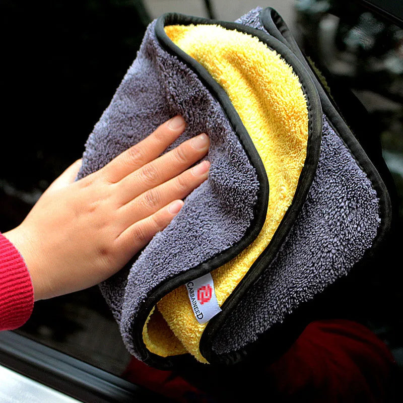 Thick Microfiber Car Drying Towels Ultra Absorbent Car Wash Cleaning Auto Detailing Towels Microfiber Cleaning Cloths