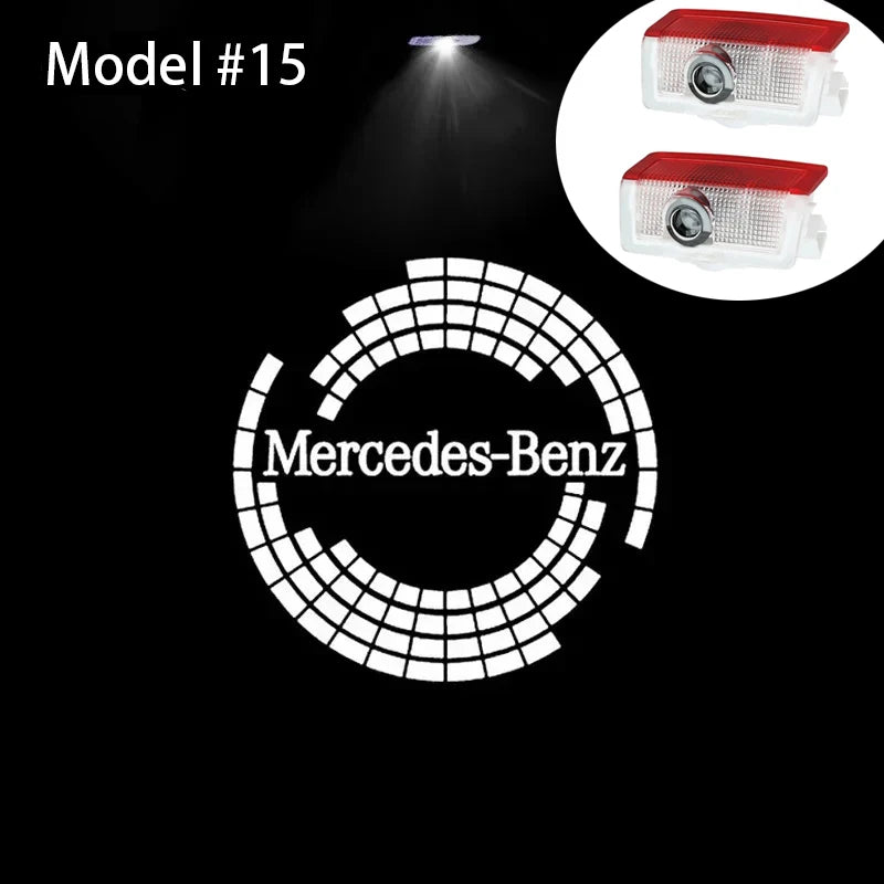 Projecteurs LED de Bienvenue pour Mercedes-Benz