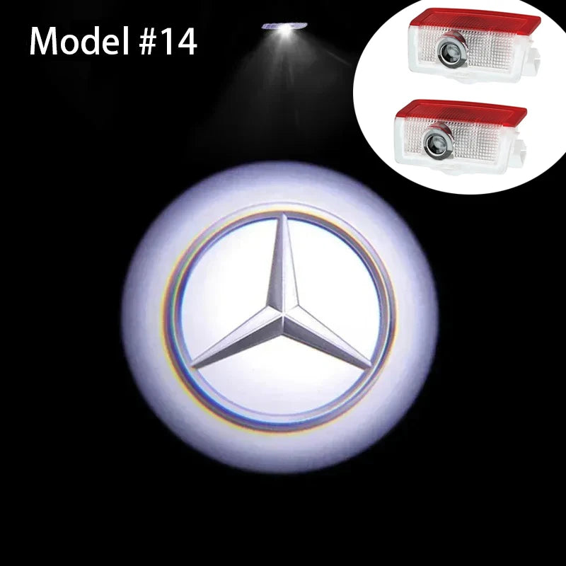 Projecteurs LED de Bienvenue pour Mercedes-Benz
