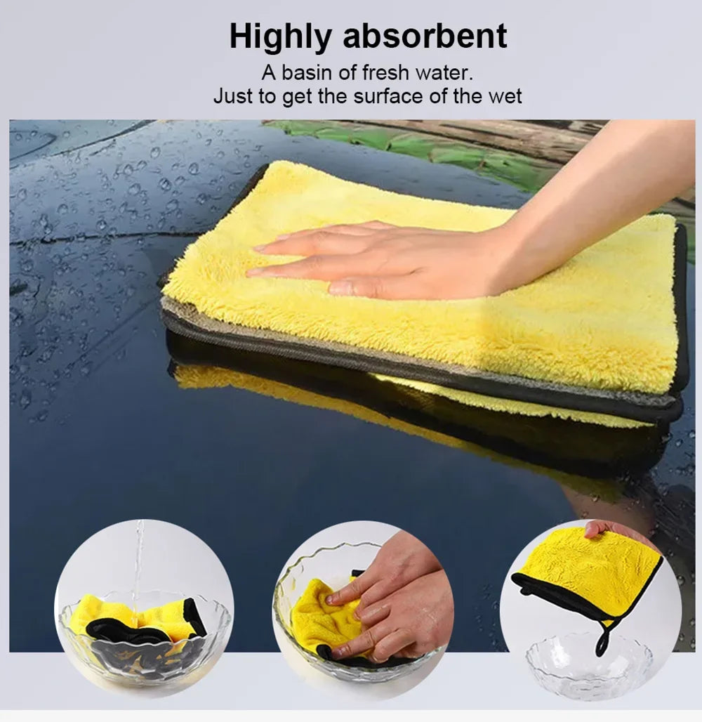 Microfibre de Séchage Premium pour Voiture