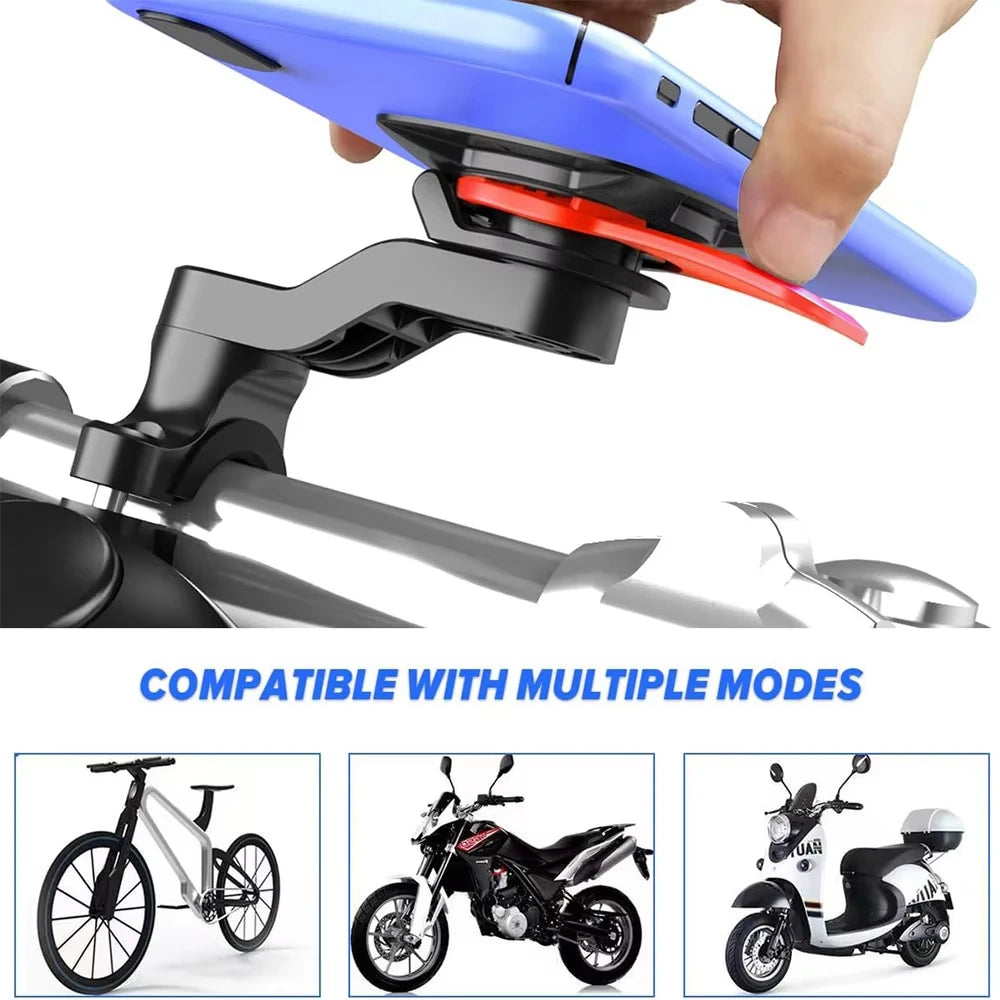 Support téléphone universel pour moto et vélo – Rotation 360°