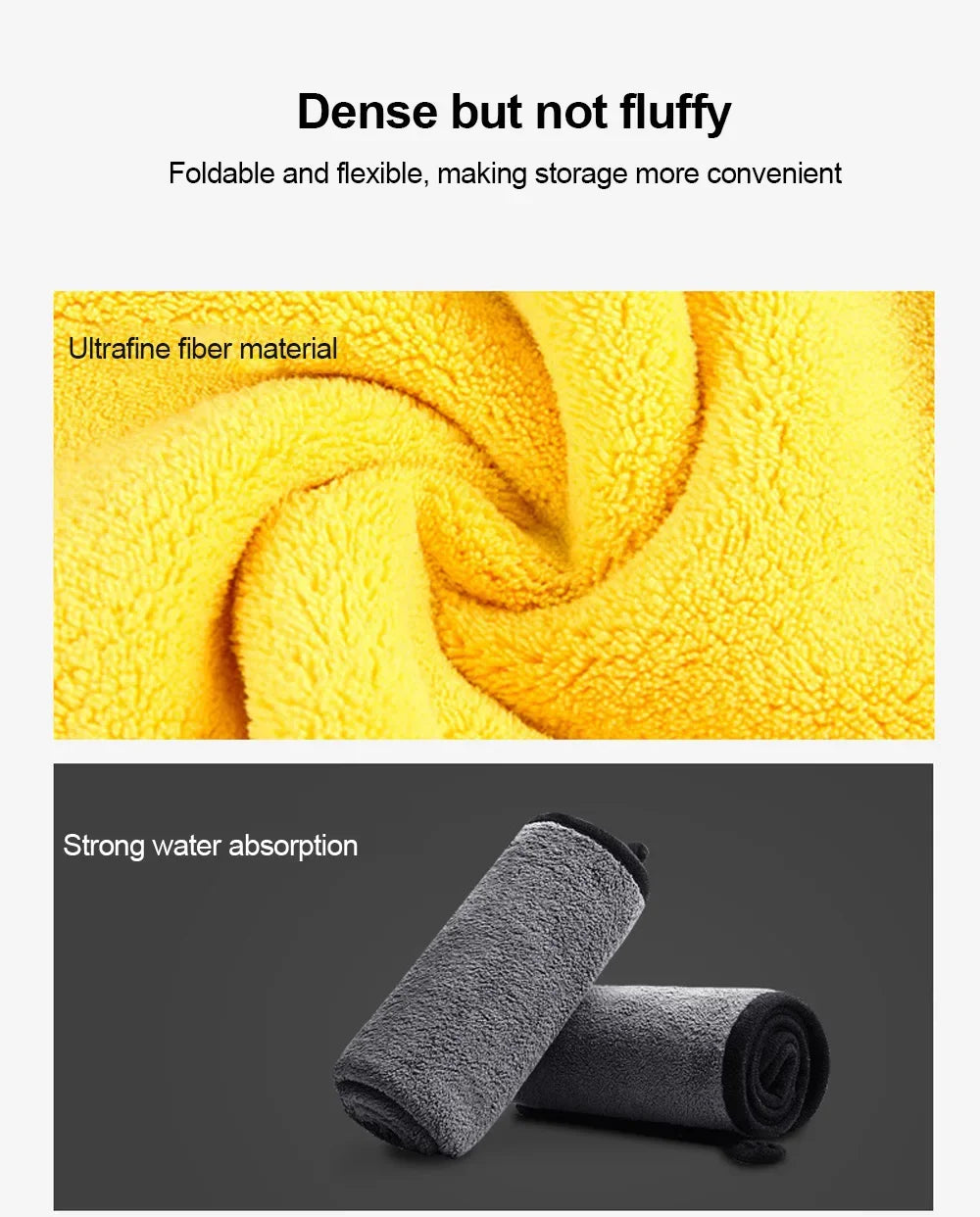 Microfibre de Séchage Premium pour Voiture