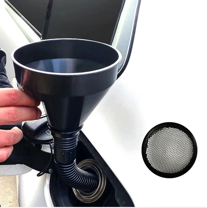 Entonnoir Télescopique Universel pour Huile et Liquides Auto