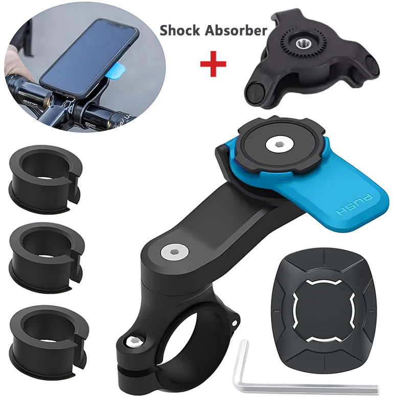Support téléphone universel pour moto et vélo – Rotation 360°