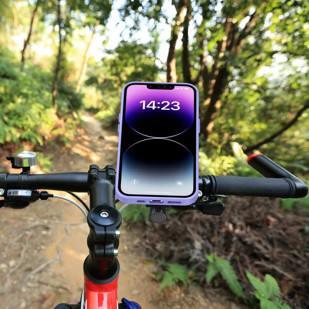 Support téléphone universel pour moto et vélo – Rotation 360°