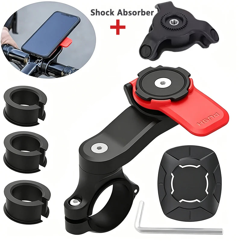 Support téléphone universel pour moto et vélo – Rotation 360°