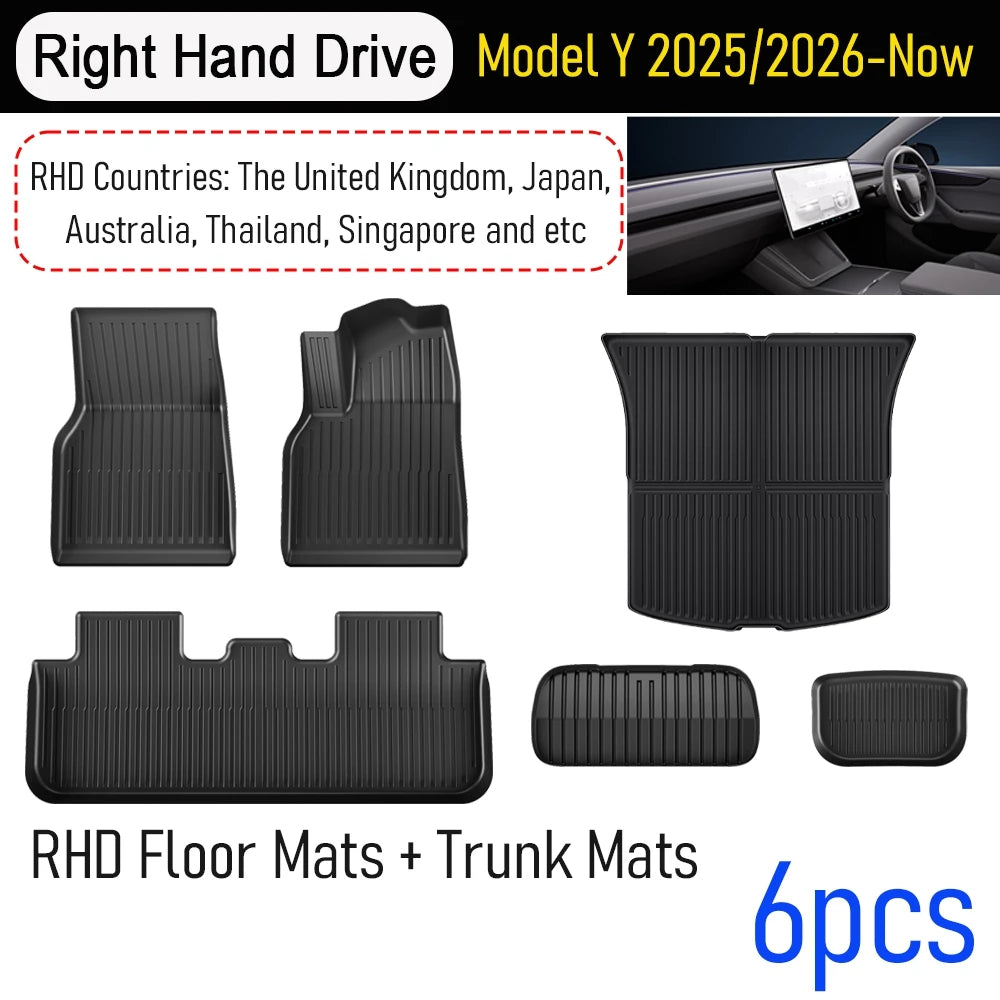Kit de Protection Intérieur Complet pour Tesla Model Y Juniper (2025+)
