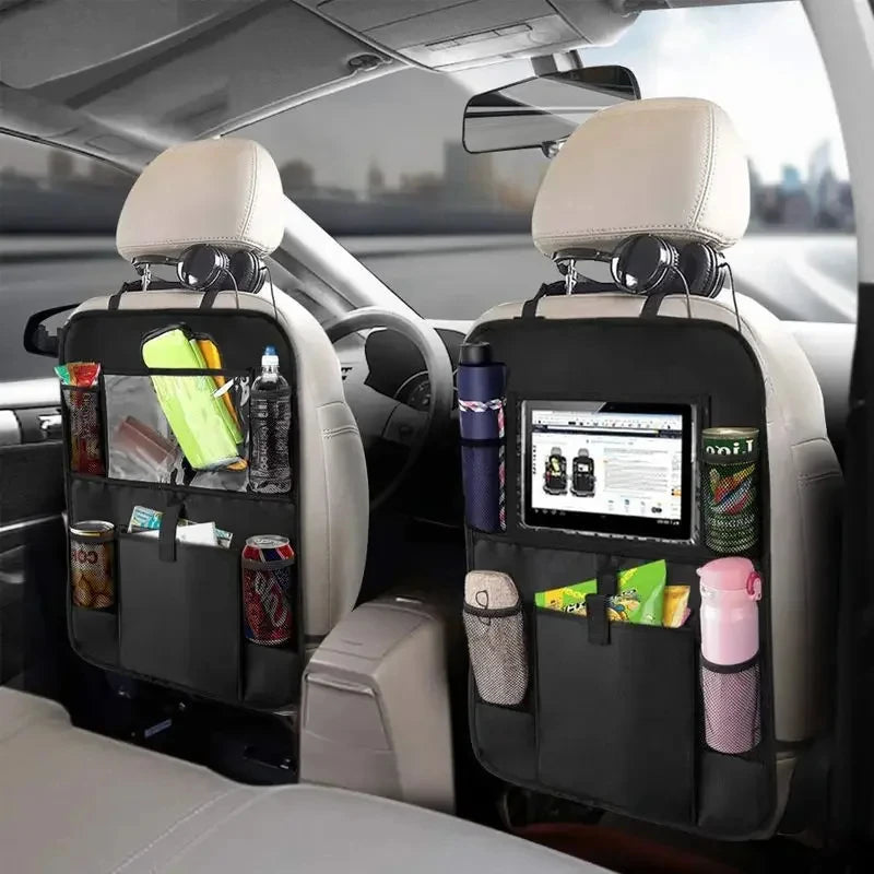 Organisateur de Siège Arrière avec Support Tablette – Premium