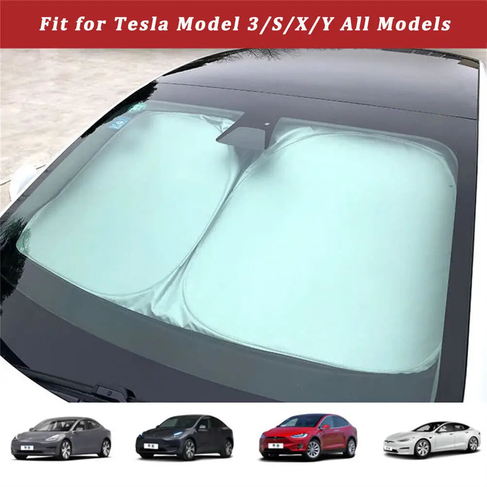 Pare-soleil Pare-Brise pour Tesla Model 3 & Model Y – Protection UV
