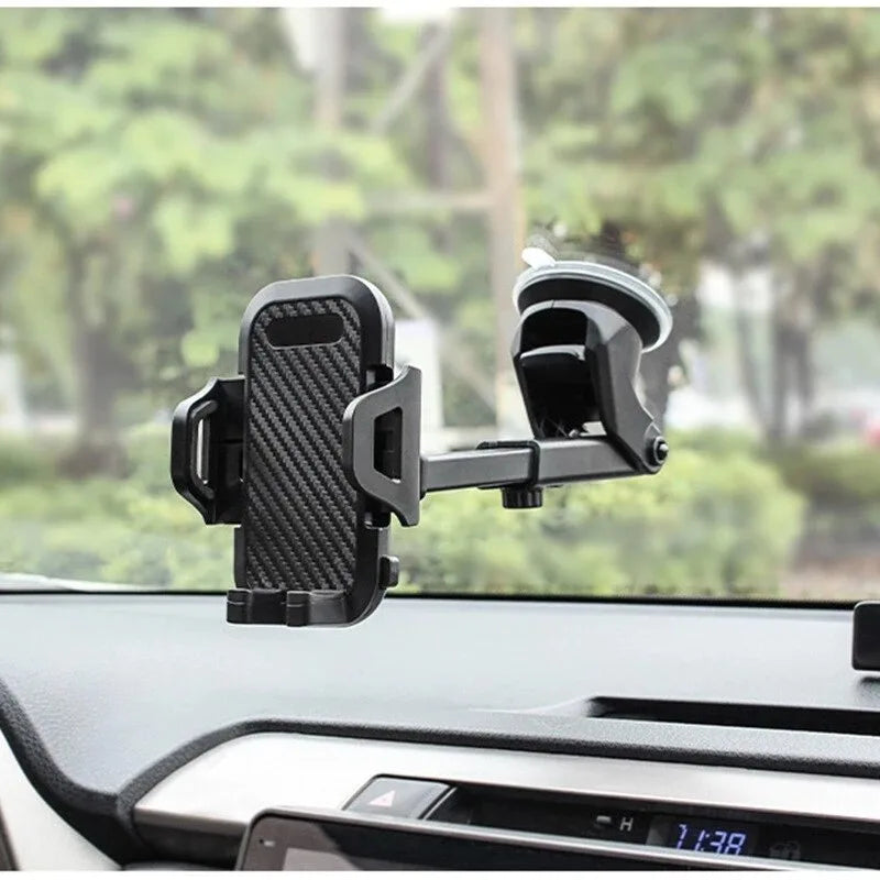 Support Téléphone pour Voiture à Ventouse – Rotation 360°