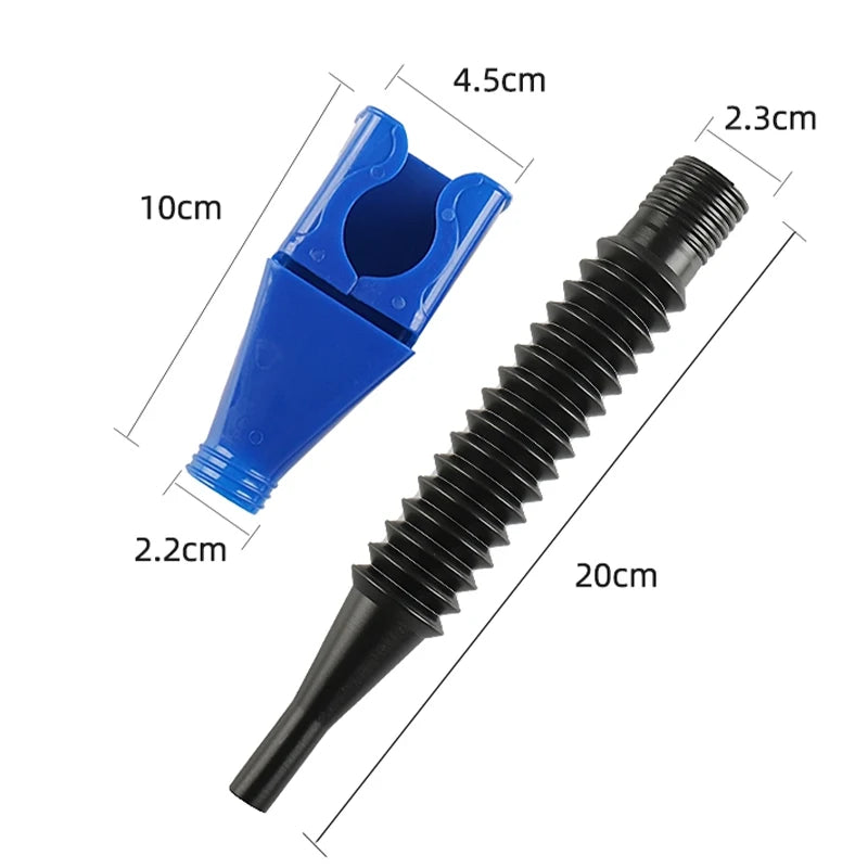 Entonnoir Télescopique Universel pour Huile et Liquides Auto