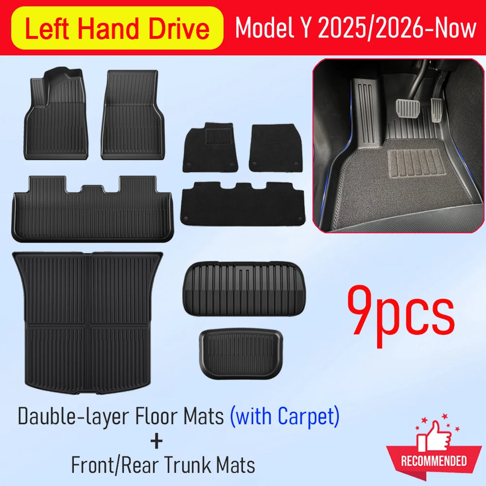Kit de Protection Intérieur Complet pour Tesla Model Y Juniper (2025+)