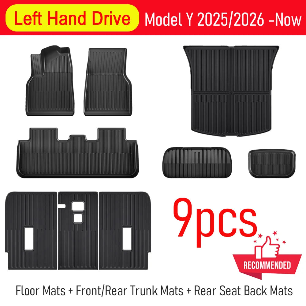 Kit de Protection Intérieur Complet pour Tesla Model Y Juniper (2025+)