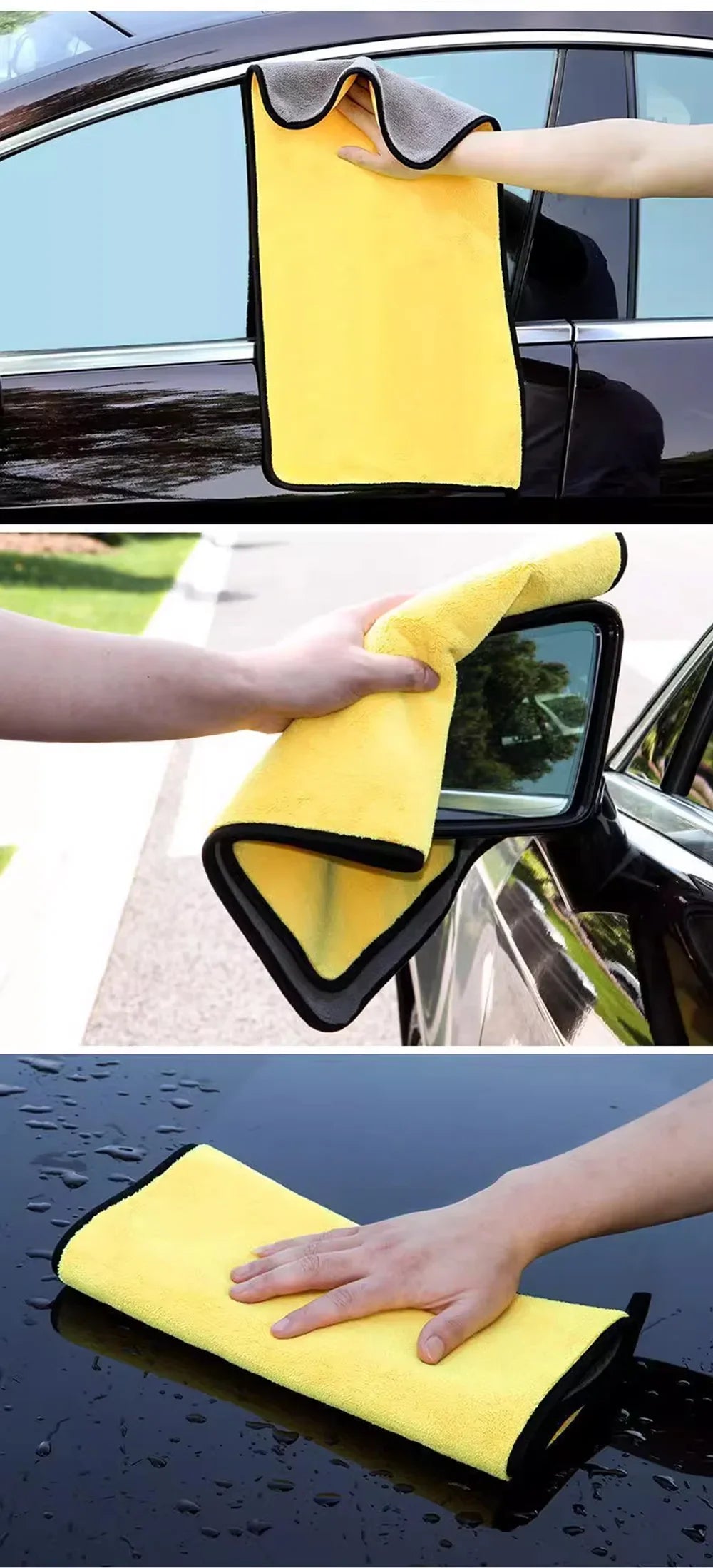 Microfibre de Séchage Premium pour Voiture