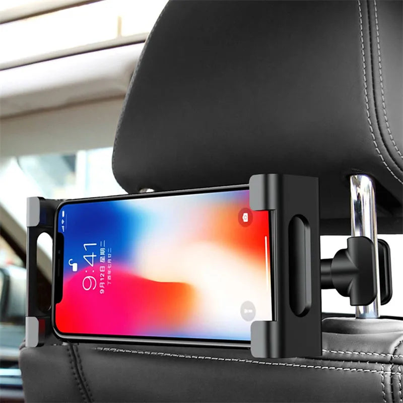 Support Tablette & Smartphone pour Appuie-Tête – Bras Télescopique 360°