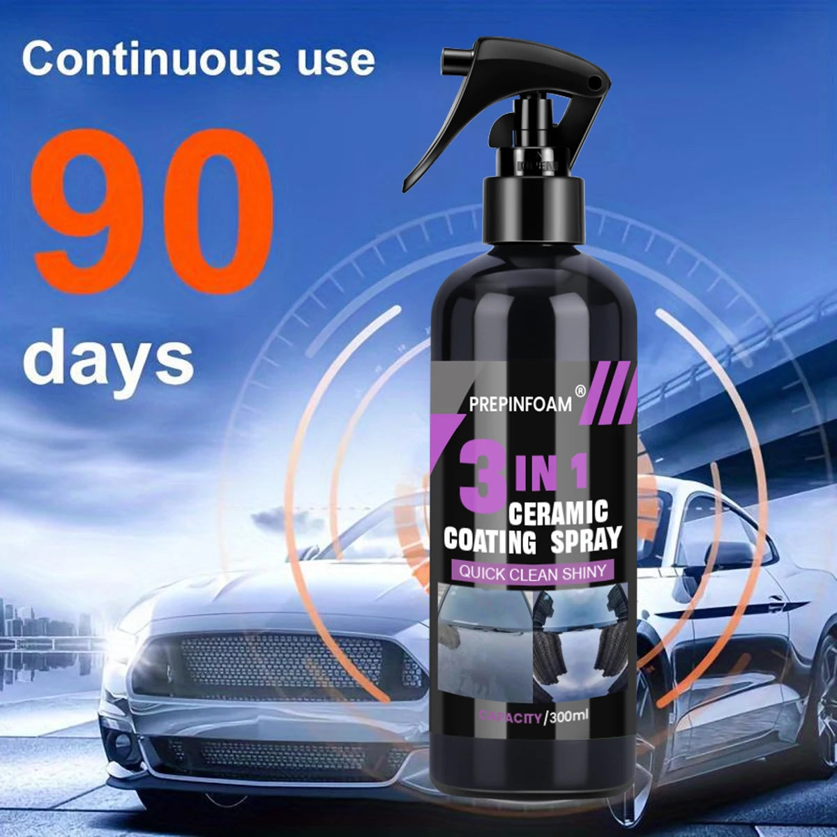 Spray Céramique Hydrophobe – Protection & Brillance Premium