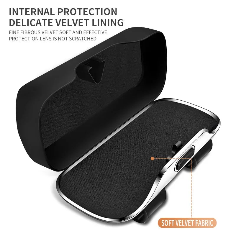 Porte-Lunettes pour Pare-Soleil de Voiture – Design Premium