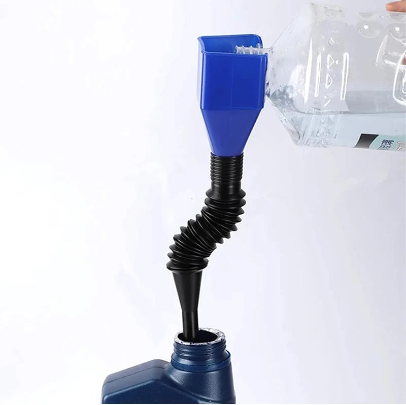 Entonnoir Télescopique Universel pour Huile et Liquides Auto