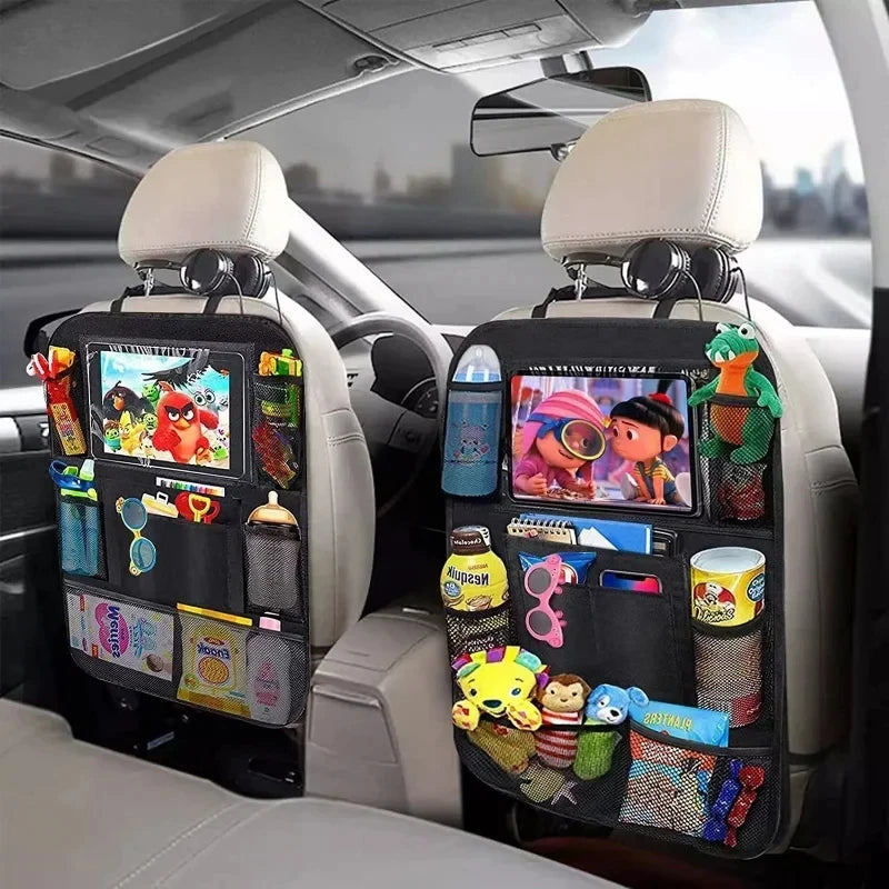 Organisateur de Siège Arrière avec Support Tablette – Premium