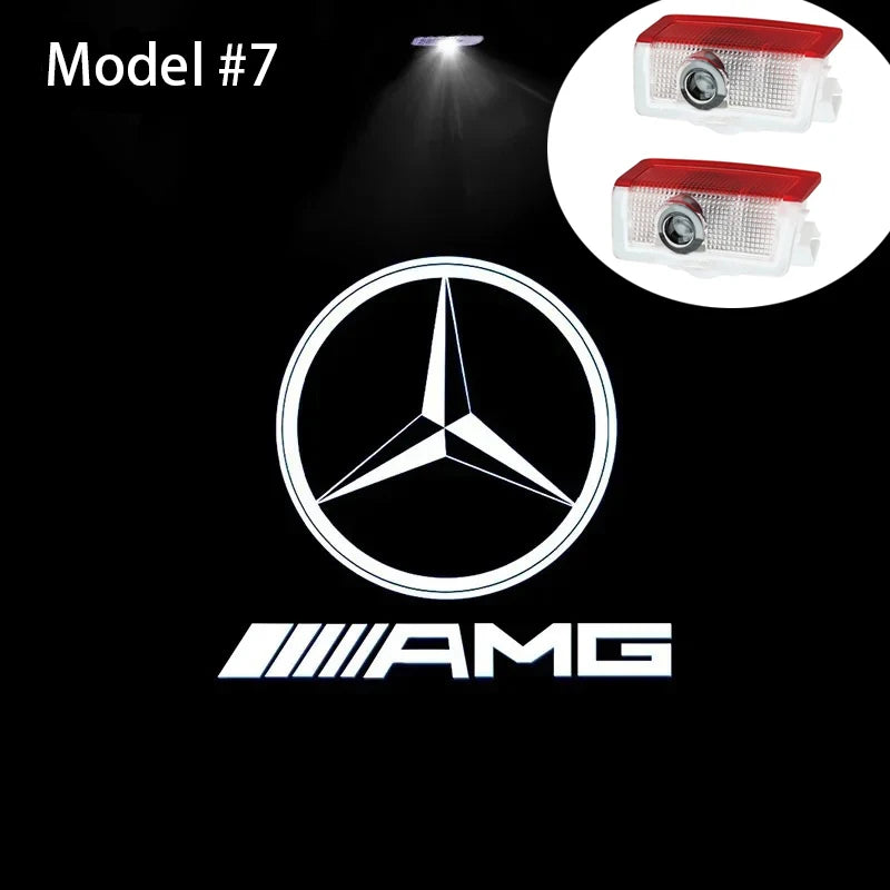 Projecteurs LED de Bienvenue pour Mercedes-Benz