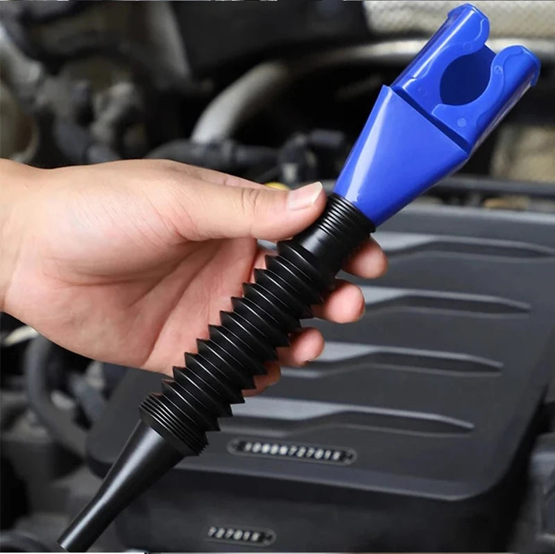 Entonnoir Télescopique Universel pour Huile et Liquides Auto