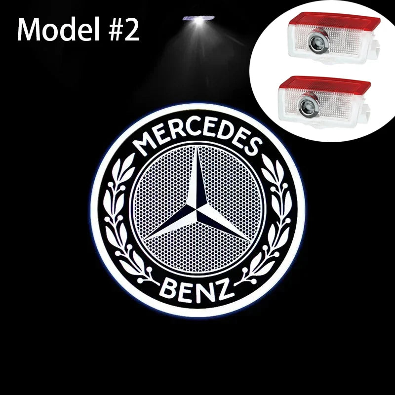 Projecteurs LED de Bienvenue pour Mercedes-Benz