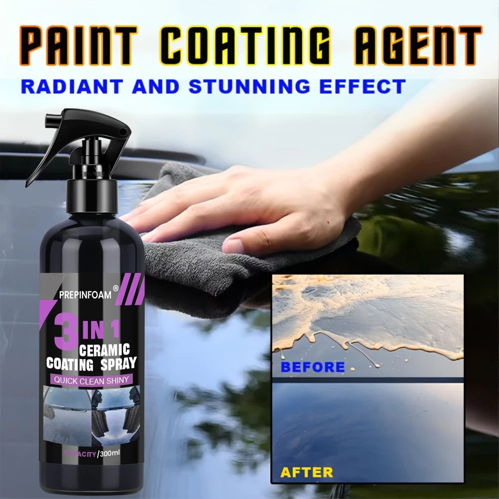 Spray Céramique Hydrophobe – Protection & Brillance Premium