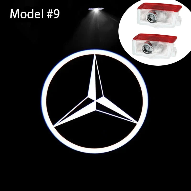Projecteurs LED de Bienvenue pour Mercedes-Benz