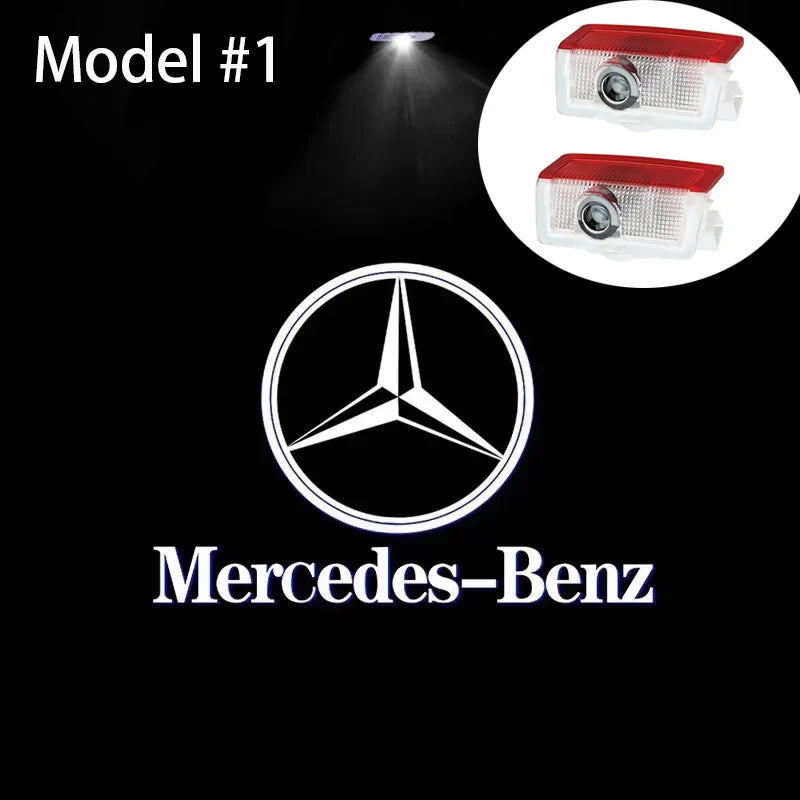 Projecteurs LED de Bienvenue pour Mercedes-Benz