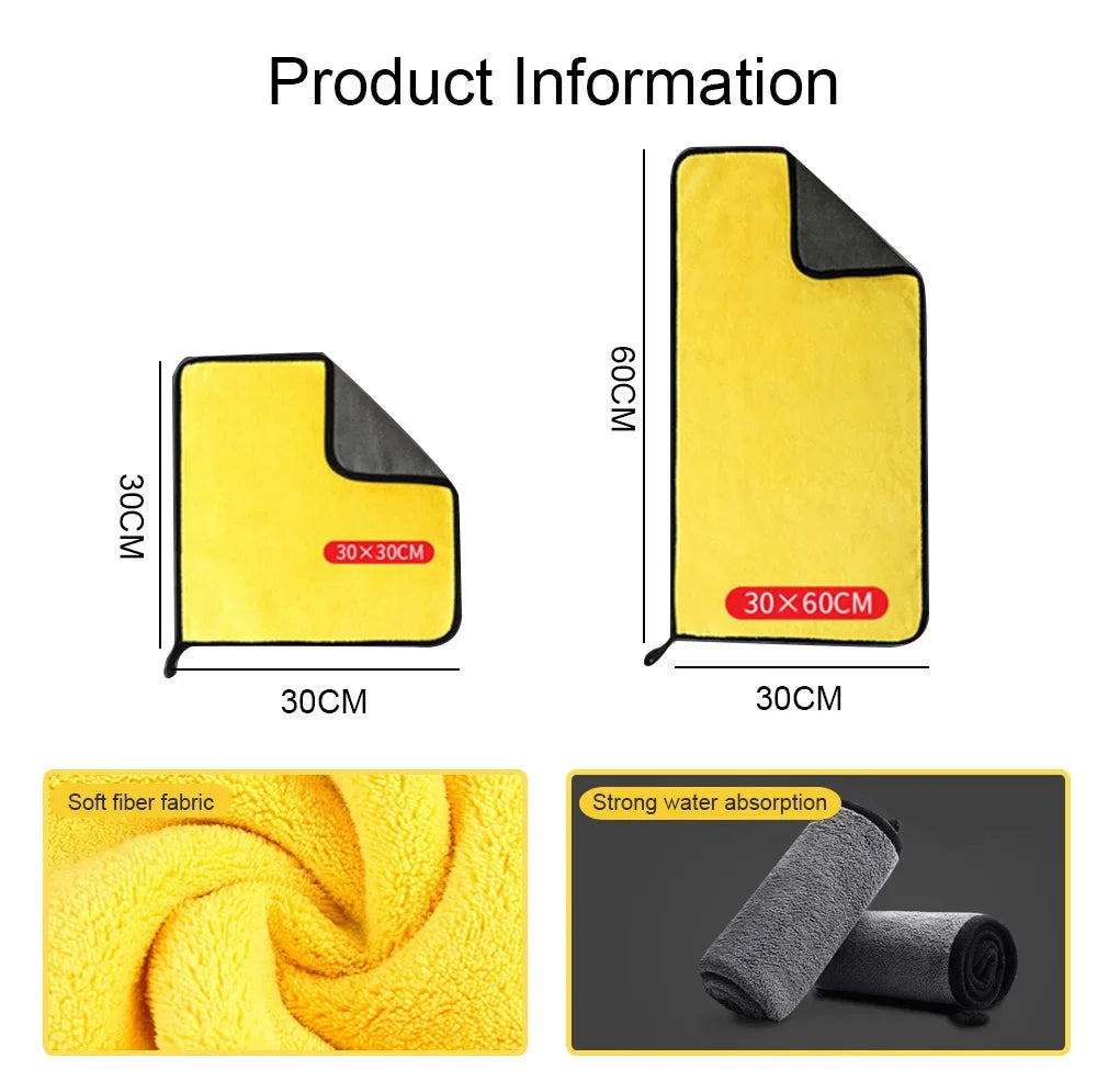 Microfibre de Séchage Premium pour Voiture