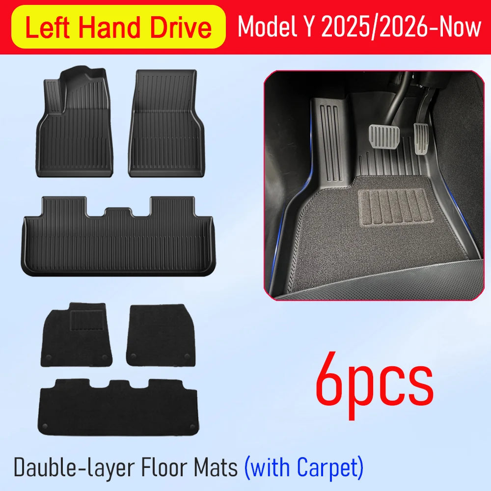 Kit de Protection Intérieur Complet pour Tesla Model Y Juniper (2025+)