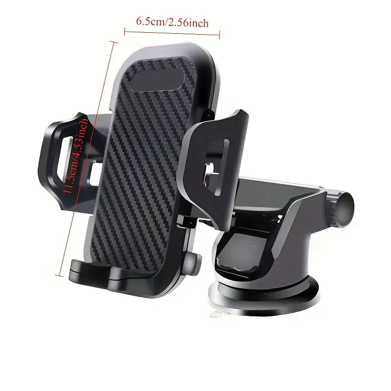 Support Téléphone pour Voiture à Ventouse – Rotation 360°