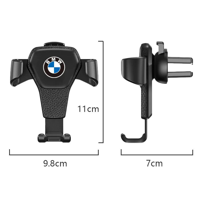 Support Téléphone à Gravité pour Grille d'Aération – Rotation 360°