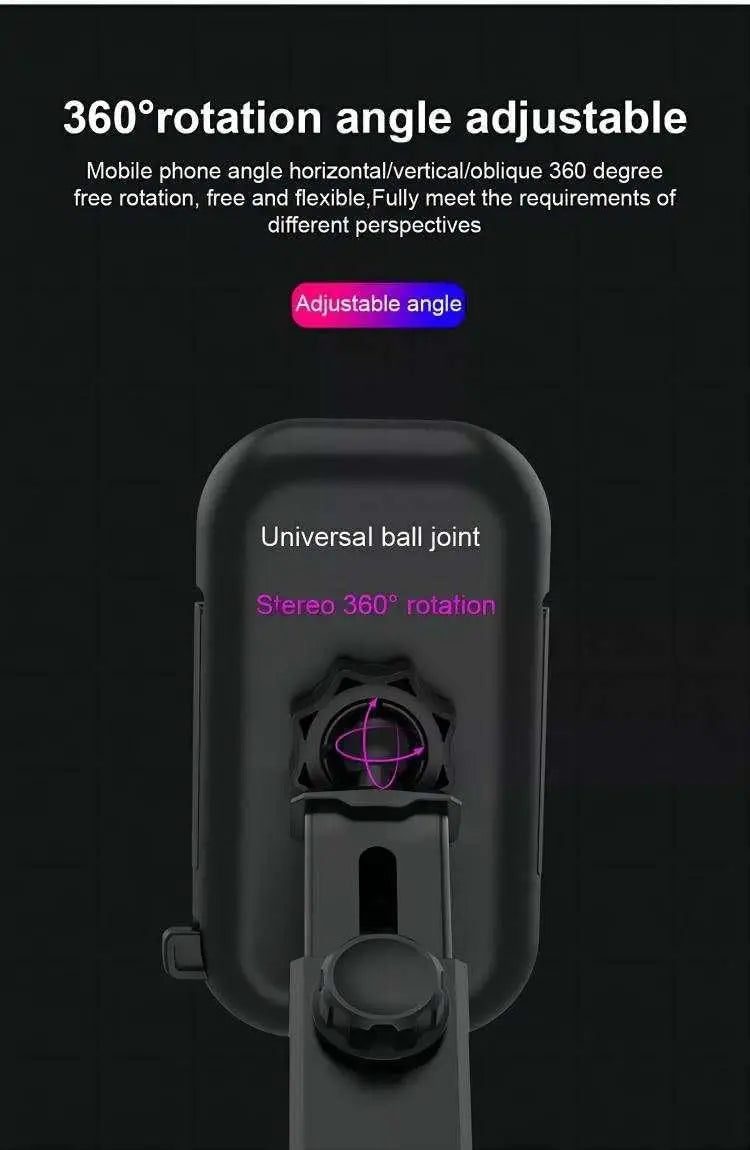 Support Téléphone pour Voiture à Ventouse – Rotation 360°