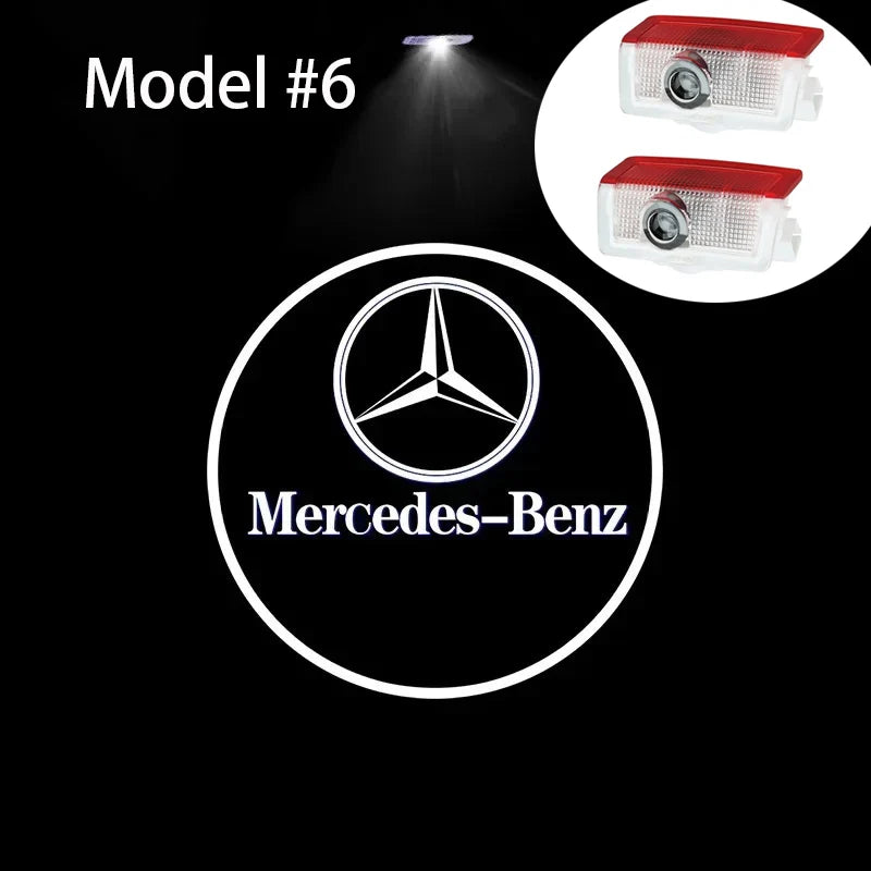 Projecteurs LED de Bienvenue pour Mercedes-Benz