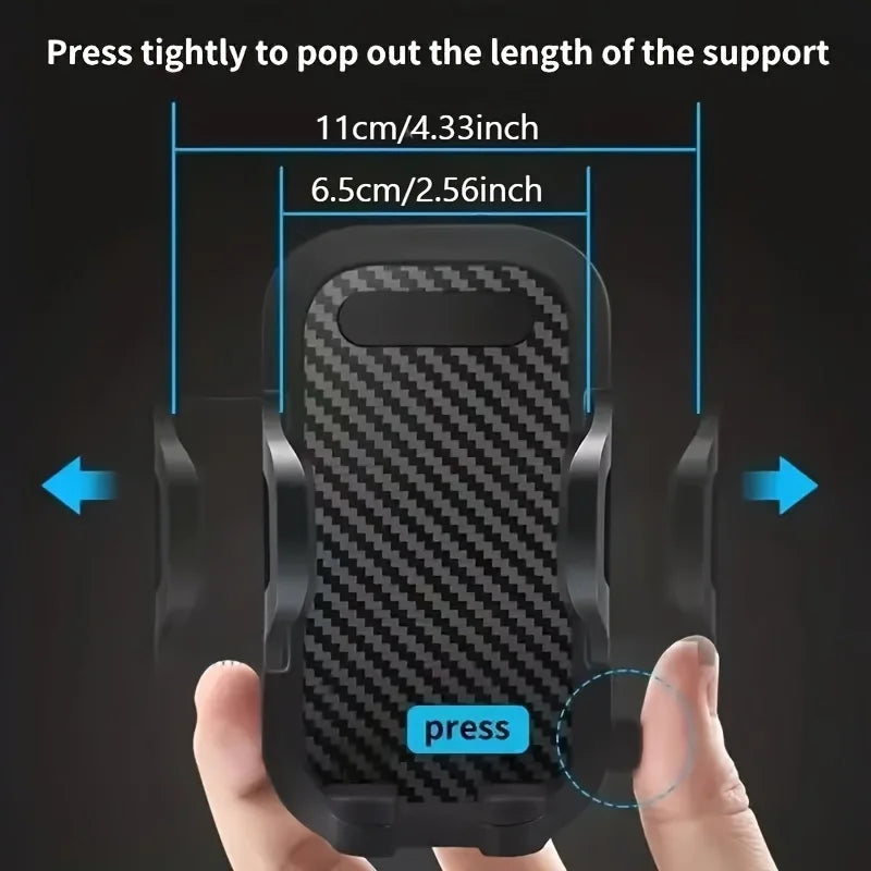 Support Téléphone pour Voiture à Ventouse – Rotation 360°