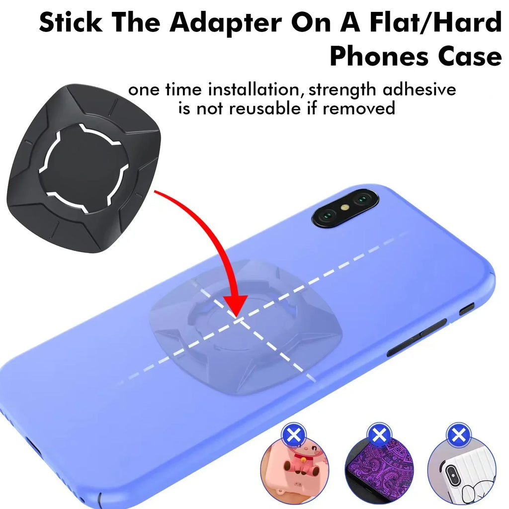 Support téléphone universel pour moto et vélo – Rotation 360°