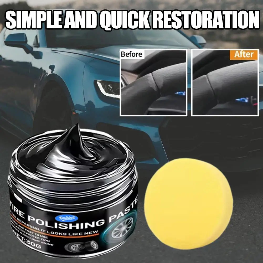 Crème Rénovatrice pour Plastiques Auto – Intérieur & Extérieur