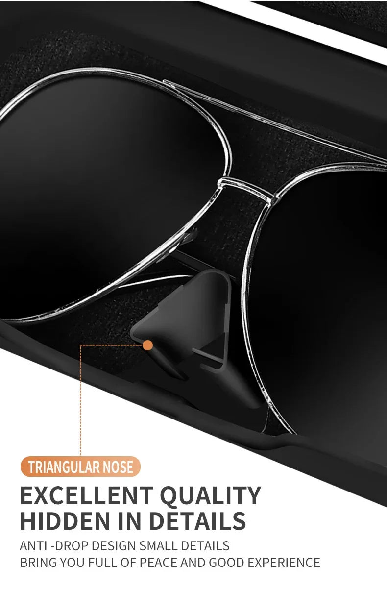 Porte-Lunettes pour Pare-Soleil de Voiture – Design Premium