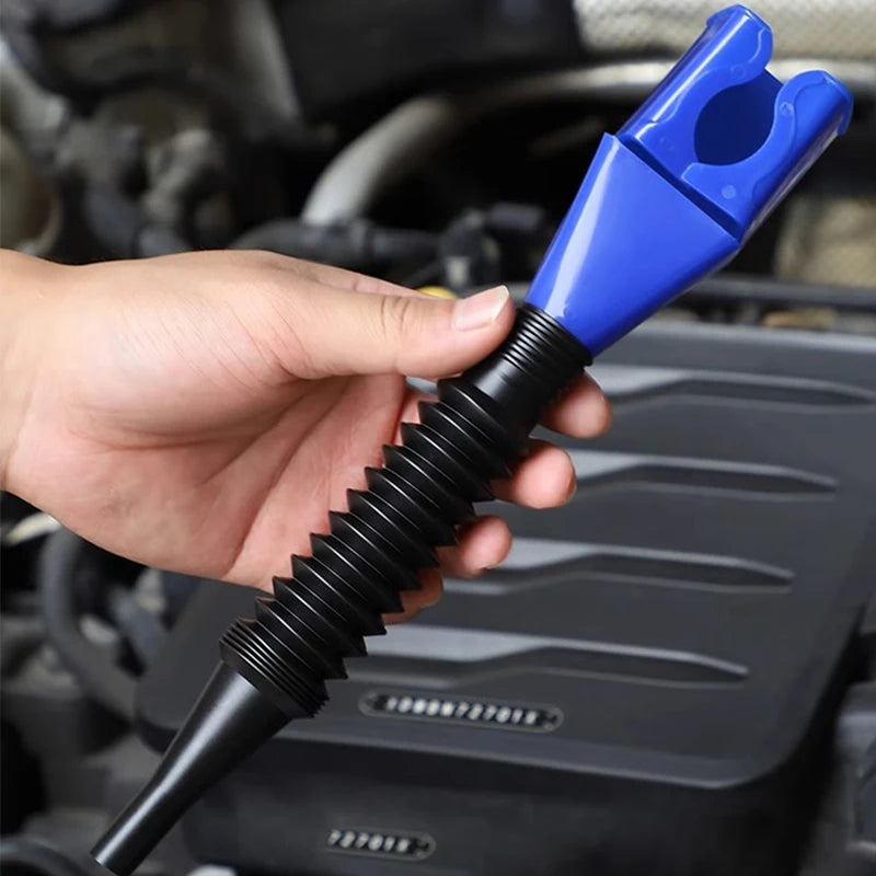 Entonnoir Télescopique Universel pour Huile et Liquides Auto