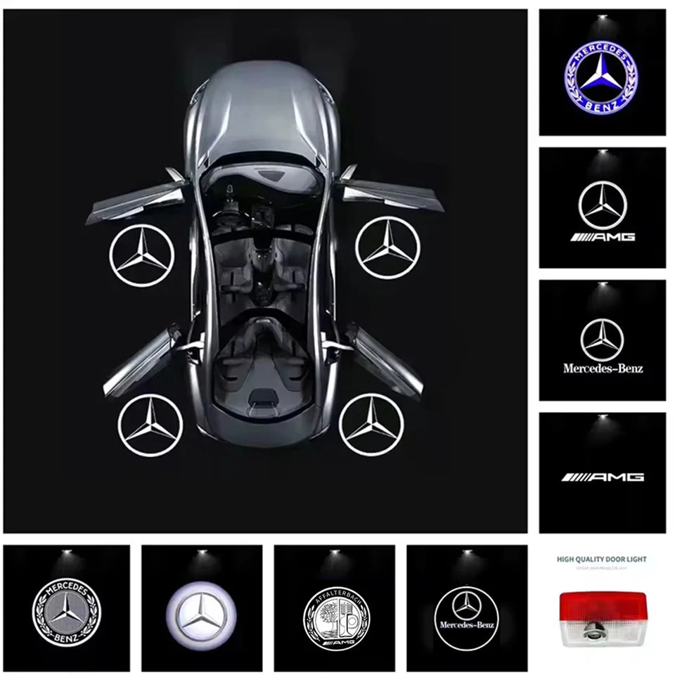 Projecteurs LED de Bienvenue pour Mercedes-Benz