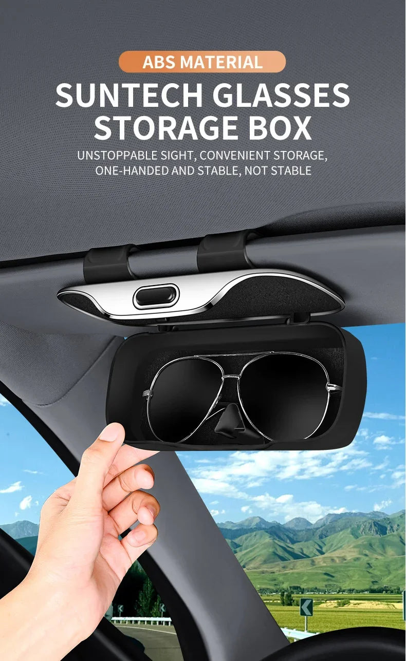 Porte-Lunettes pour Pare-Soleil de Voiture – Design Premium