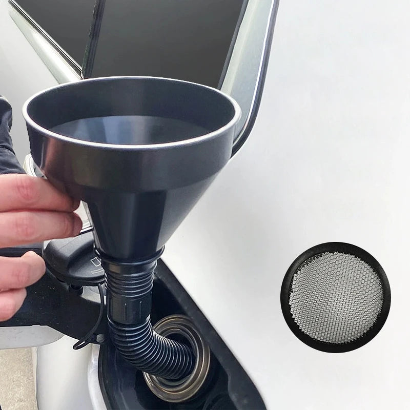 Entonnoir Télescopique Universel pour Huile et Liquides Auto