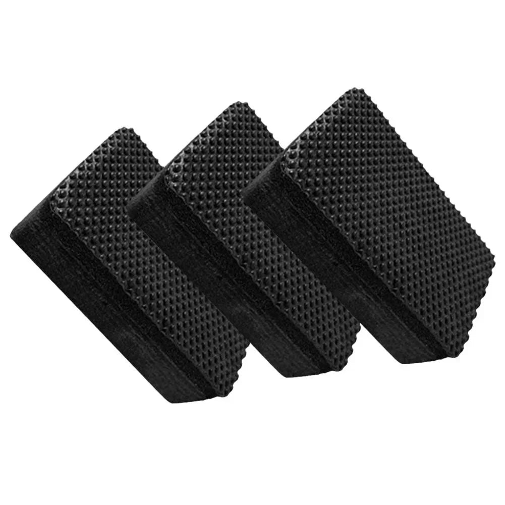 3Pcs Car Clay Bar Pad Sponge Block Cleaning Eraser Tools Car Cleaning Tools Car Polishing Wax Sponge Auto Detail Care 9*6*2.5Cm