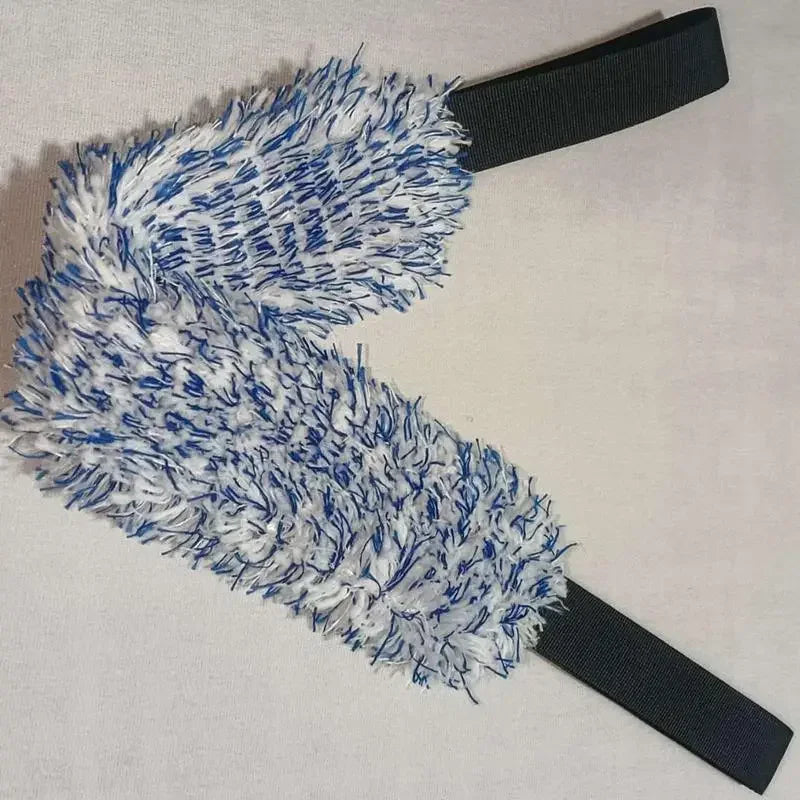 Car Wheel Wash Towel Automotive Tires Wiping Towel Wheel Hub Cleaning Rag Long Strap Tires Detailing Towel for Cars Maintenance
