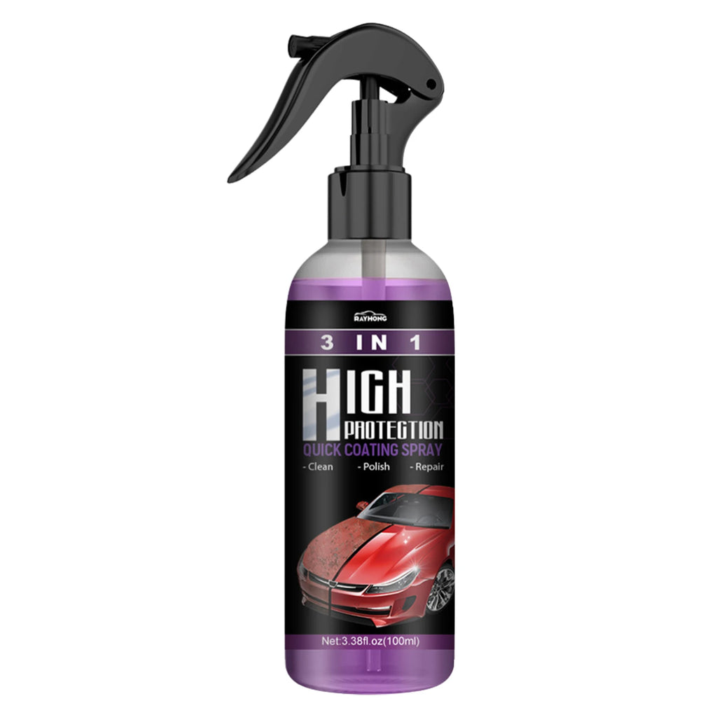 3 in 1 Car Ceramic Coating Spray Paint 30Ml/100Ml Auto Nano Ceramic Coating Polishing Spraying Wax Paint Scratch Repair Remover